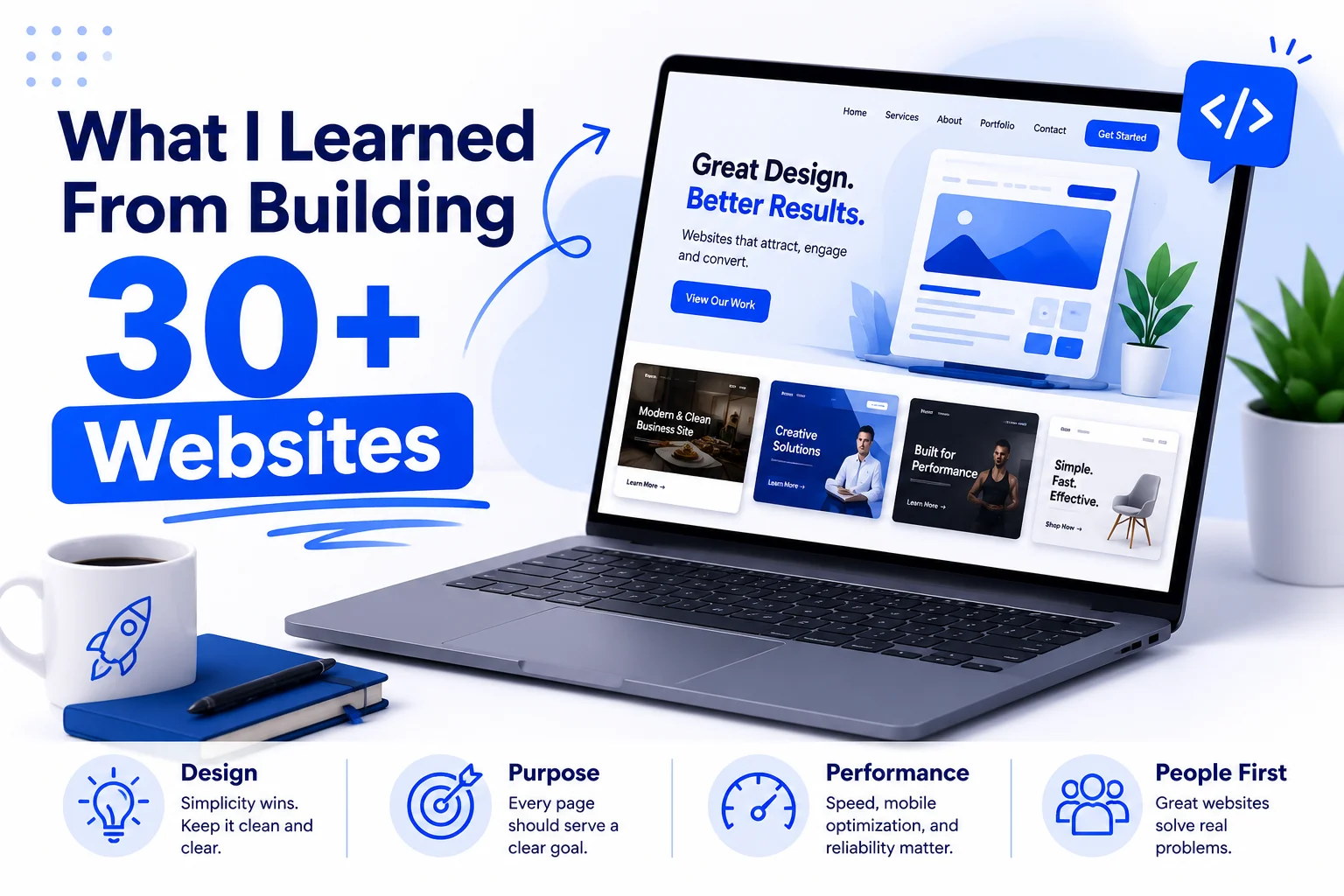 What I Learned From Building 30+ Websites