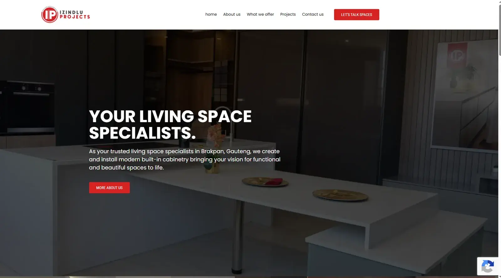 Izindlu Projects Website