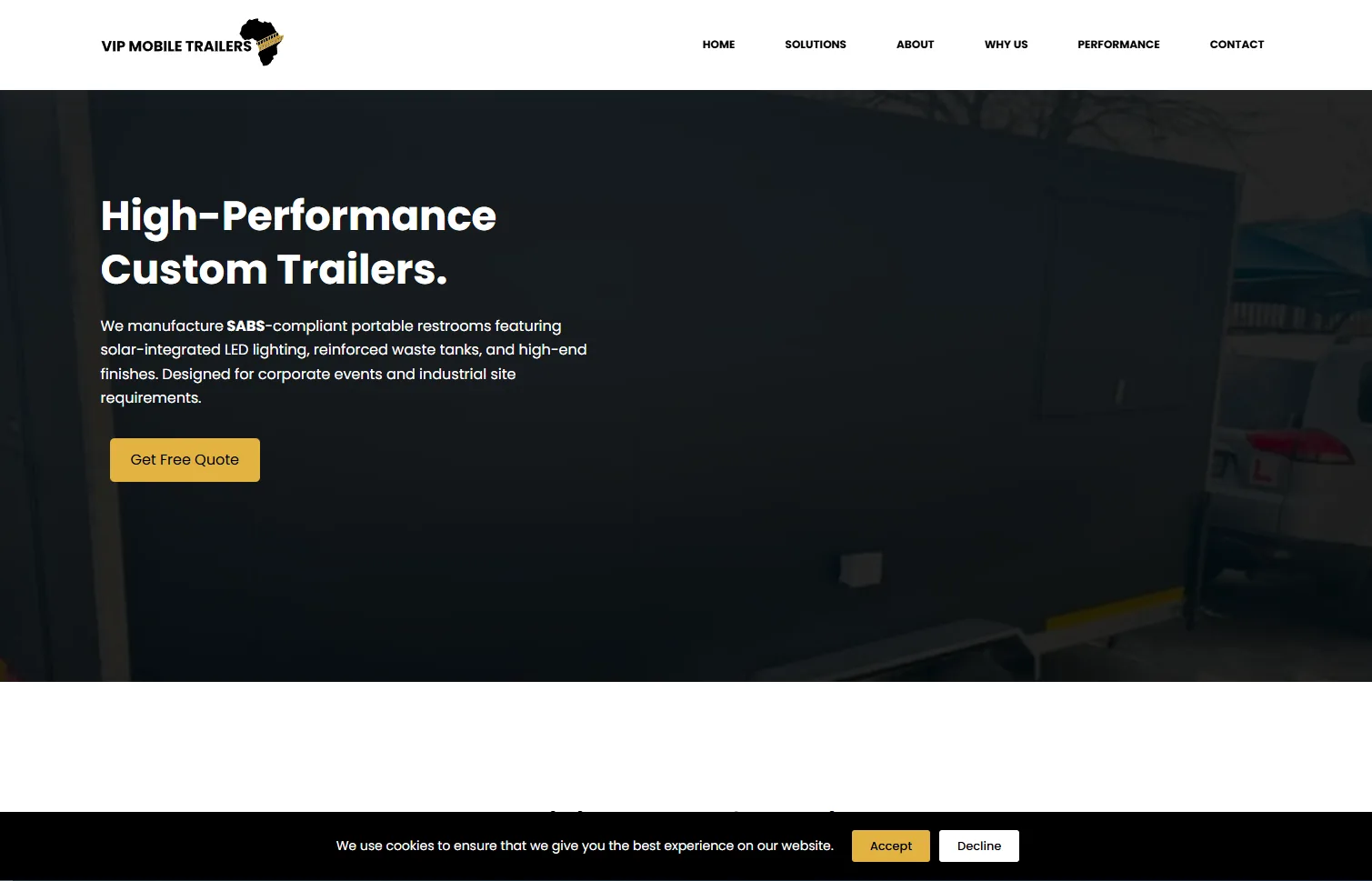VIP Mobile Trailers